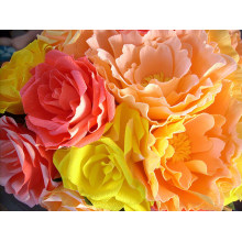 Crepe Paper with Low Weight for Making Decoration Flowers, Packing